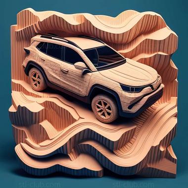 3D модель Toyota RAV4 (STL)